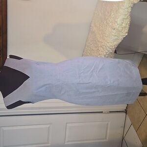 Banana Republic Light Blue V-Neck Top